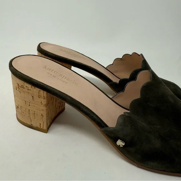 Kate Spade New York Warren Mule Sandals Heels Size 9.5 - Picture 7 of 12